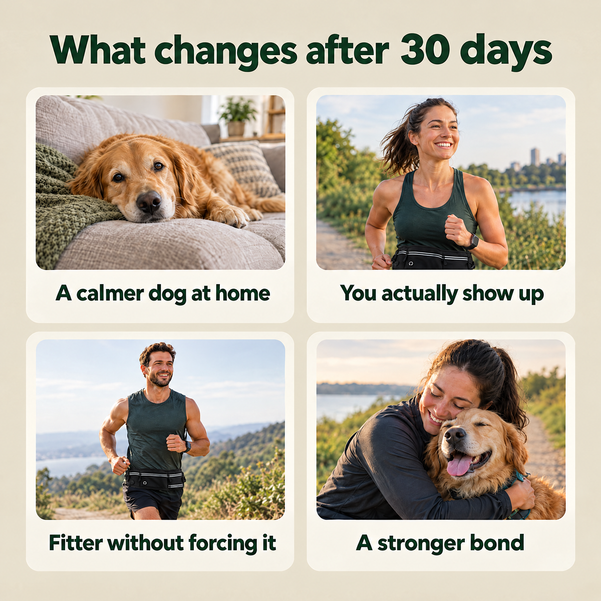 What changes after 30 days